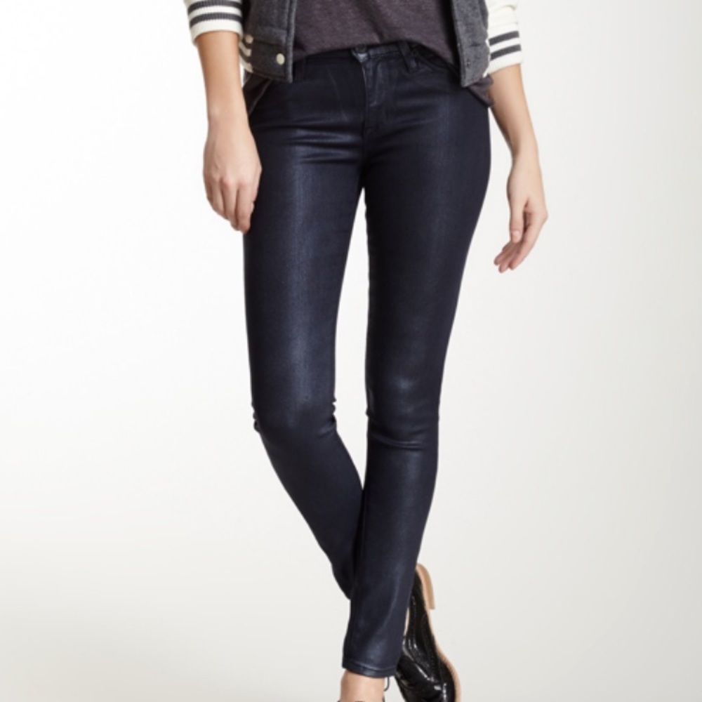 Hudson Painted Black Jeans